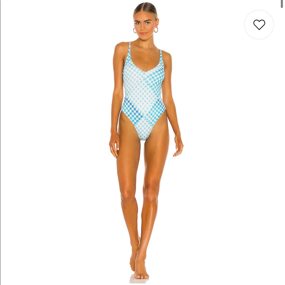 Gianna One Piece Picnic Plaid Blue 6 L*SPACE